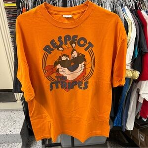 Vintage Tony The Tiger Shirt Adult XL Orange Frosted Flakes Cereal Mascot Promo